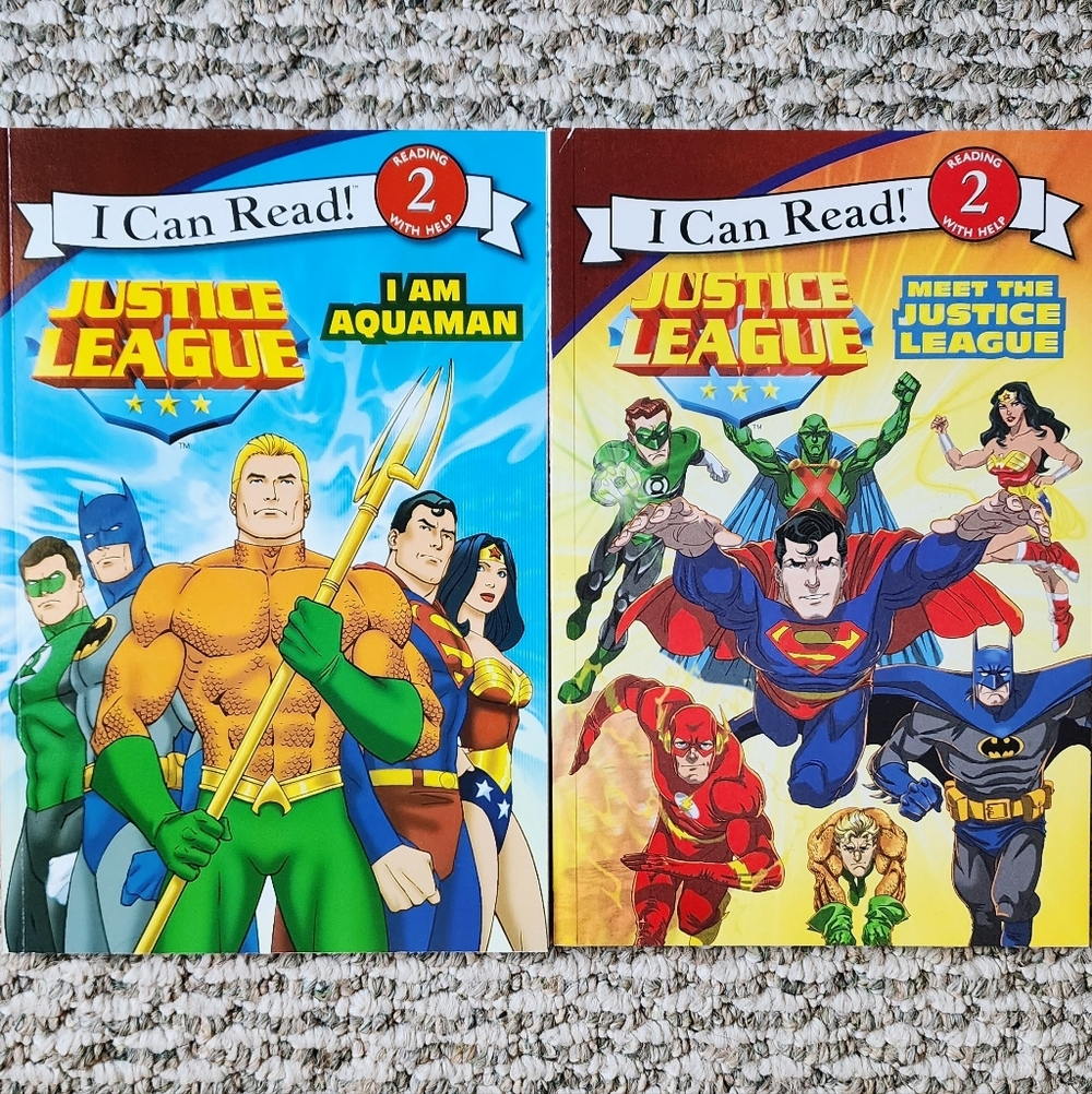 Justice League I Can Read Book Set